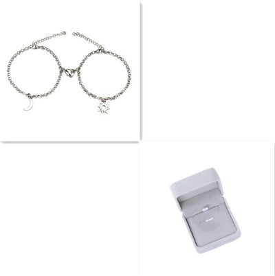 Pulseras Magnéticas Sol y Luna para Parejas - Acero Inoxidable, Regalos Día de Enamorados - Image 15