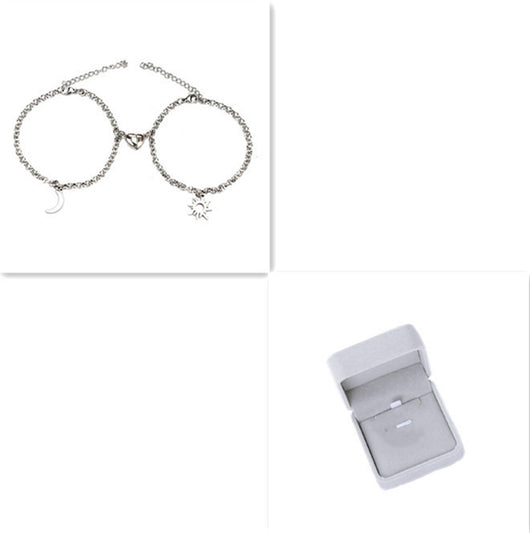 Pulseras Magnéticas Sol y Luna para Parejas - Acero Inoxidable, Regalos Día de Enamorados - Image 15
