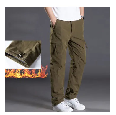 Overol Hombre Primavera Otoño Algodón Multibolsillos Diseño Suelto Tendencia - Image 14