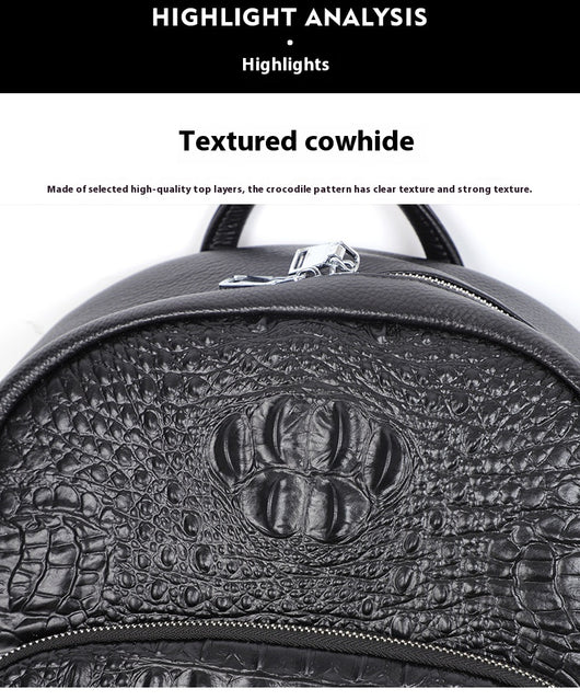 Mochila de Cuero para Viajes - Diseño Moderno para Hombre - Image 10
