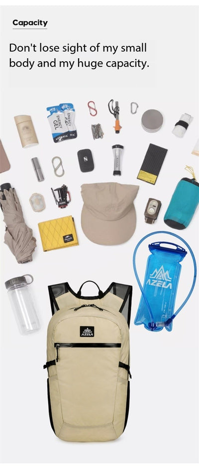 Mochila Ligera Verde Lima AZELA, Daypack de Viaje para Exteriores con Múltiples Bolsillos, Correas de Malla Transpirable, Mochila Casual Duradera para Hombres y - Image 22