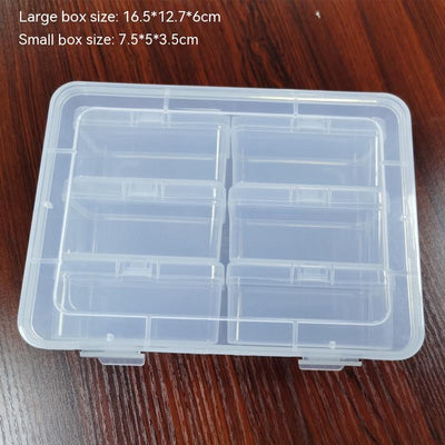 Juego de Cajas de Joyería Transparentes con Tapa Abatible - Image 4