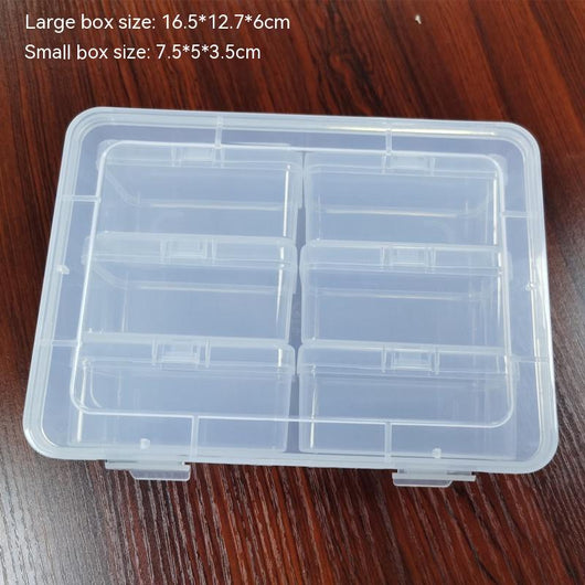Juego de Cajas de Joyería Transparentes con Tapa Abatible - Image 4