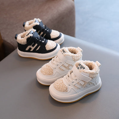 Zapatos de Algodón para Niñas con Lana de Cordero y Suela Antideslizante - Image 11