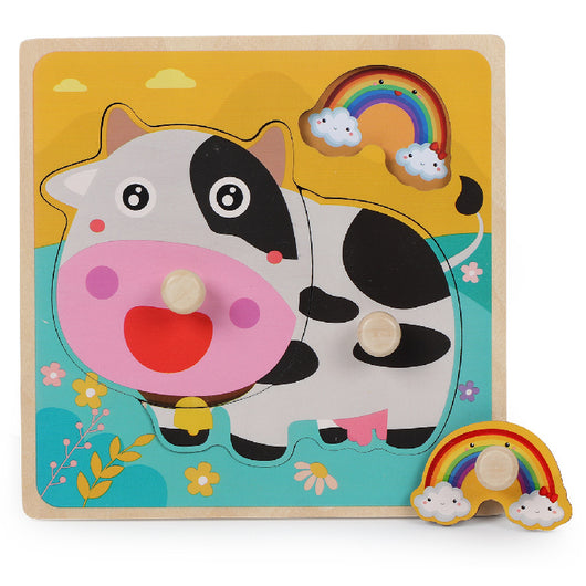 Tablero de Motricidad Fina con Clavijas de Madera para Niños - Image 6