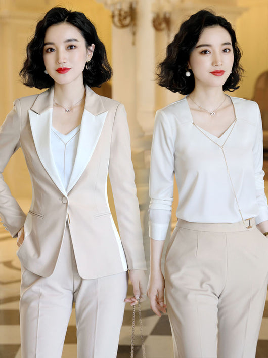 Traje Casual Occidental de Temperamento Elegante - Image 19