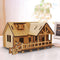Set de Rompecabezas 3D Artesanal Casa Pequeña Tienda de Papelería