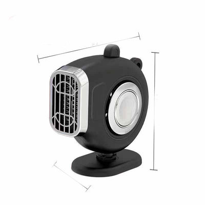 Desempañador y Calefactor Dual para Auto - Ventilador Silencioso Elimina Vaho - Image 14