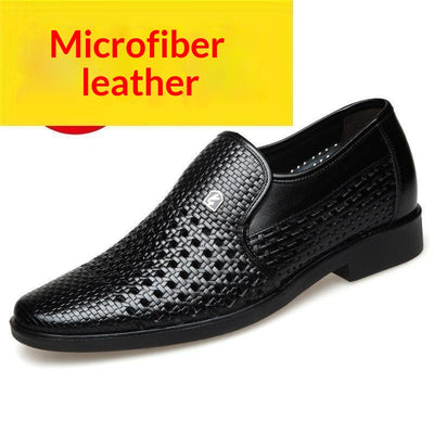 Sandalias de Cuero Transpirables con Diseño Calado para Hombre - Image 5