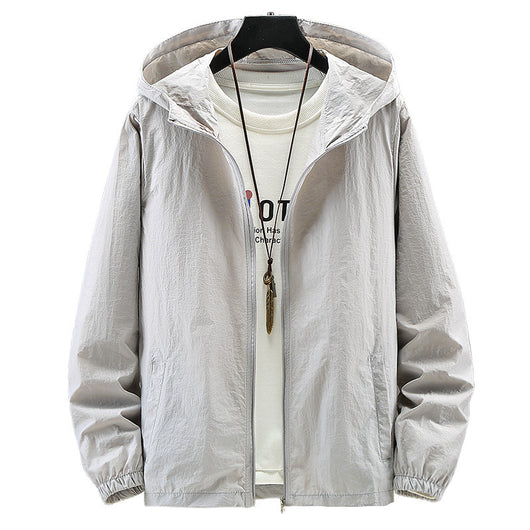 Chaqueta Cortaviento Deportiva con Protección UV para Hombre