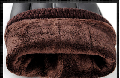 Guantes de Ciclismo Impermeables de Piel de Oveja Lavada con Pantalla Táctil - Image 12