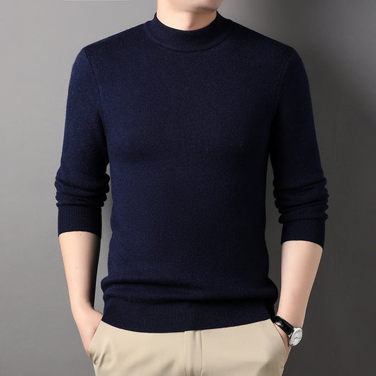Suéter Cuello Medio Hombre - Diseño Minimalista y Versátil - Image 10