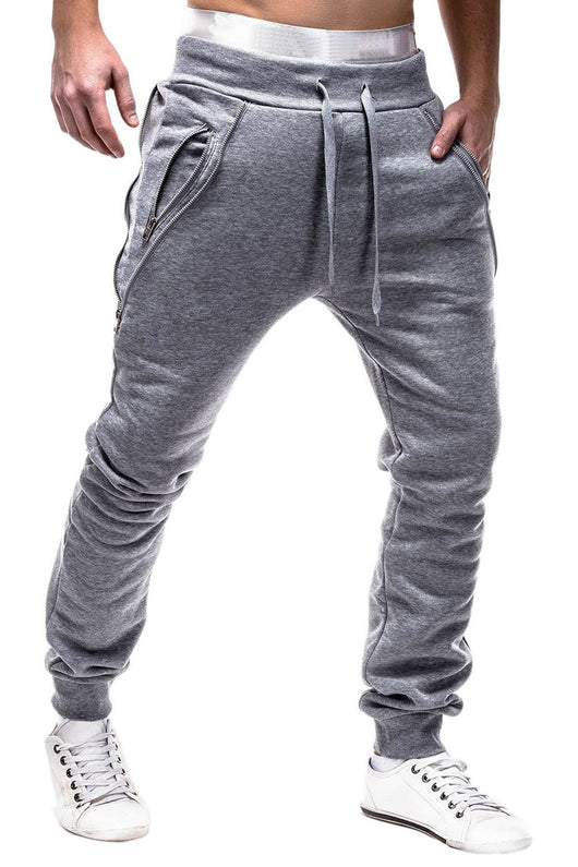 Pantalones deportivos holgados con detalles de cremallera - Image 12