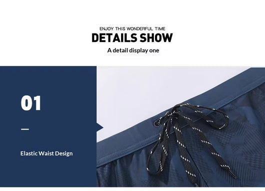 Shorts de Baño Holgados Secado Rápido para Hombre - Image 19