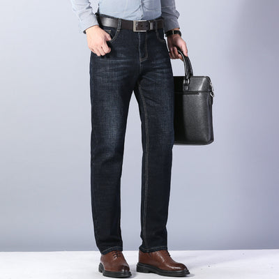 Pantalones Cálidos Holgados de Talle Medio para Hombre - Forro Polar Invierno - Image 6
