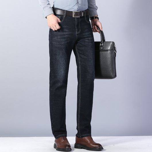 Pantalones Cálidos Holgados de Talle Medio para Hombre - Forro Polar Invierno - Image 6