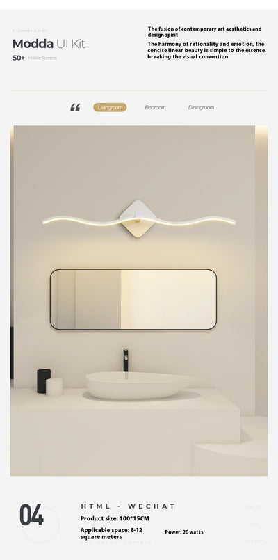 Lámpara LED para Espejo de Baño y Tocador - Luz Frontal Profesional - Image 35