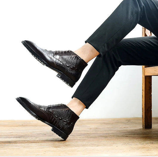 Botas Martin de Cuero Vacuno Transpirable para Hombre - Image 11