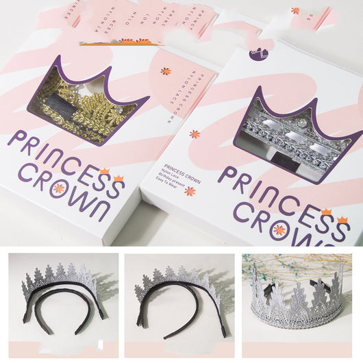Diadema Corona Princesa para Niñas - Image 2