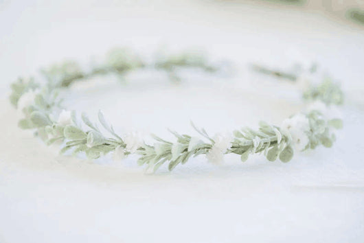 Corona Nupcial de Flores Silvestres para Boda Campestre - Image 10