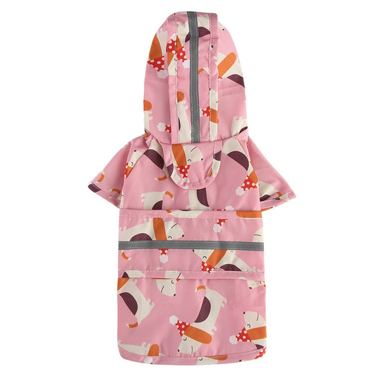Poncho Reflectante para Perros con Diseño Cartoon y Tracción - Image 6