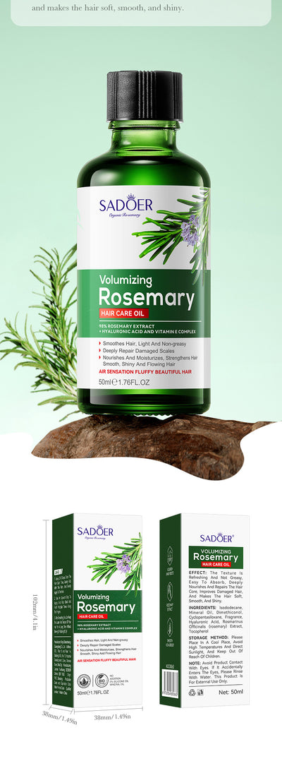 Aceite Esencial Restaurador de Romero para Cabello Seco y Encrespado - Image 13