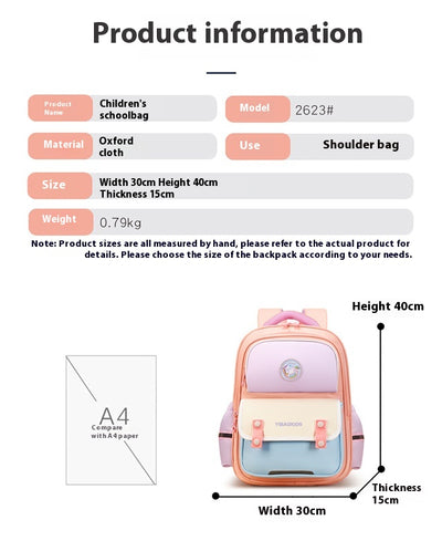 Mochila Escolar Ergonómica con Protección de Espalda y Múltiples Compartimentos - Image 12