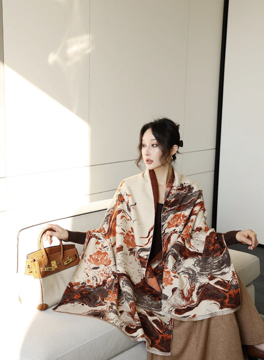 Chal Versátil de Oficina Estilo Coreano para Otoño e Invierno - Image 33