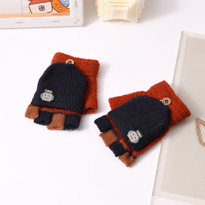 Guantes Tejidos Mitón Cálidos y Adorables para Niños - Image 9