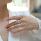 Anillo de Plata Esterlina S925 con Moissanita - Lujo Accesible para Influencers