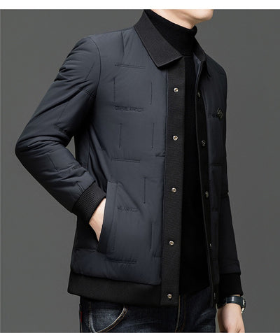 Chaqueta Acolchada con Solapa y Bajo Redondeado - Image 21