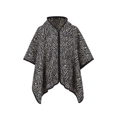Capa Sudadera Negra con Patrón Moderno - Image 4