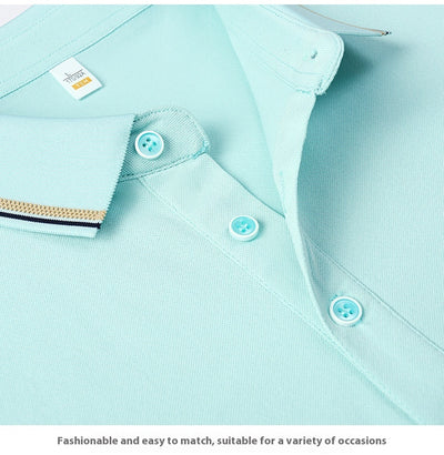Polo de Verano Unisex con Encaje en Solapa de Algodón Premium - Image 13