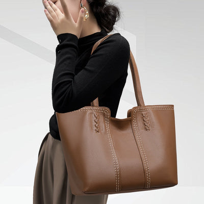 Bolso Tote de Cuero para Mujer - Elegancia y Funcionalidad - Image 2