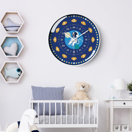 Reloj de Pared Educativo Infantil - Enseña a Leer la Hora de Forma Divertida - Image 4