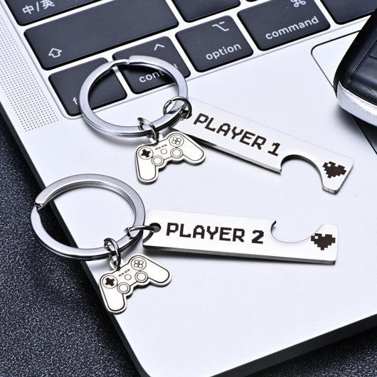 Llavero para Pareja Temática de Videojuegos - Regalo Cumpleaños Novio Esposo - Image 2
