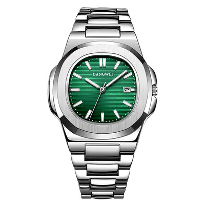Reloj Hombre Acero Inoxidable Resistente al Agua con Esfera Luminosa - Image 8