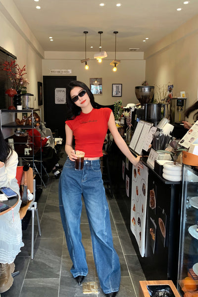 Jeans Banana Curve Deconstruidos con Corte Suelto - Image 18