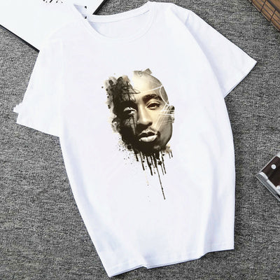 Camiseta Unisex Hip-Hop con Estampado Trendy - Image 22