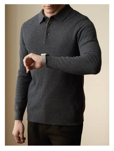 Suéter Tipo Polo Ejecutivo para Hombre - Image 10