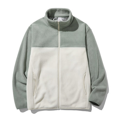 Chaqueta Polar con Cuello Tipo Camisa para Hombre - Image 7