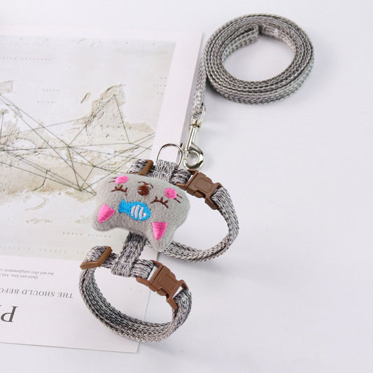 Arnés Pectoral Ajustable en I para Gatos - Paseos Seguros - Image 2