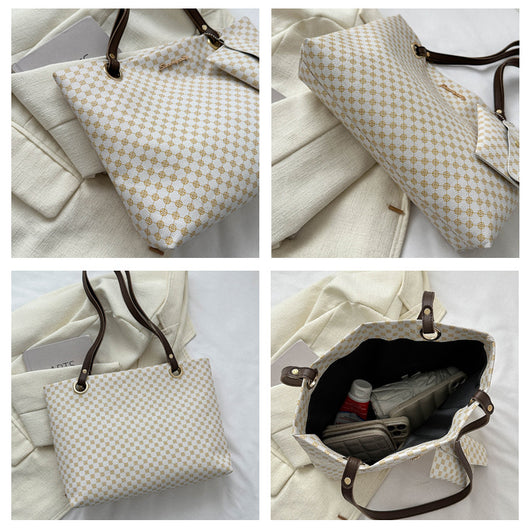 Bolsa de Hombro Retro Estampada Gran Capacidad - Image 10