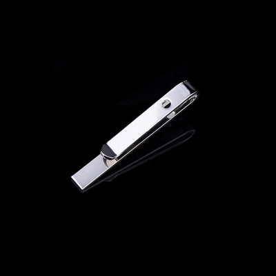 Clip para Corbata Elegante Oro y Plata para Hombre - Image 6
