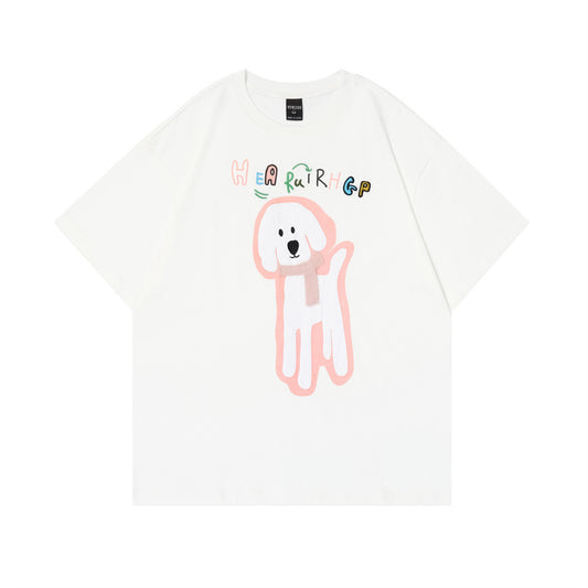 Camiseta Estampada Puppy Puff de Manga Corta para Hombre - Image 2