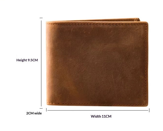 Billetera de Cuero Premium Estilo Vintage - Cartera Artesanal de Cuero Completo - Image 6
