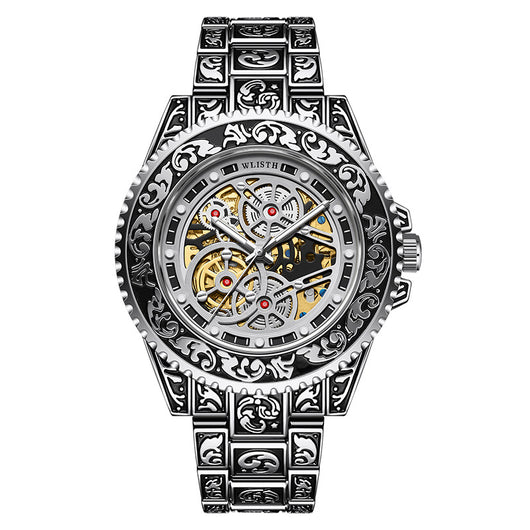 Reloj Automático Luminoso para Hombre - Diseño Vintage Clásico - Image 4