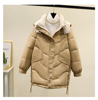 Chaqueta Acolchada Impermeable con Capucha y Contraste de Colores - Image 15