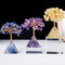 Pirámide de Cristal Decorativa con Base de Resina