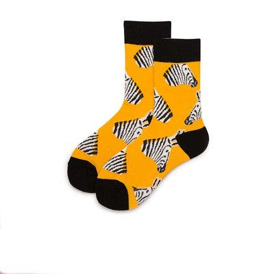 Calcetines Estampados para Hombre - Algodón Peinado con Diseños de Arte - Image 7